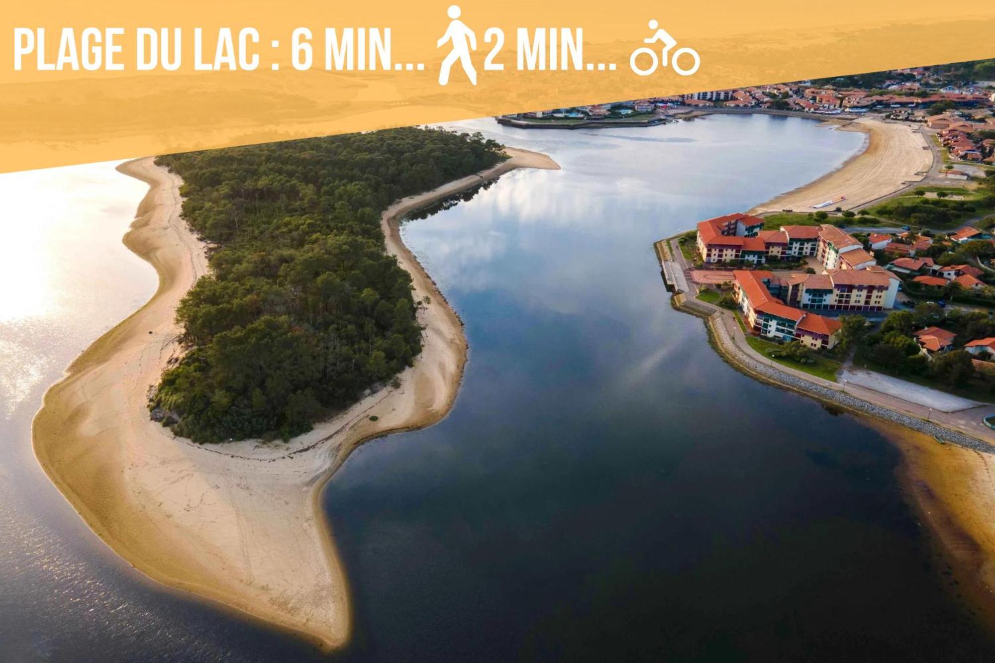 Soustons - Lac - Plage - Couple - Famille Ngoại thất bức ảnh